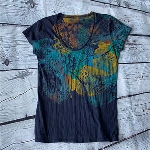 Calvin Klein tee shirt Bohemian style Tie dye